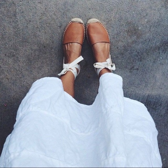 Anthropologie Shoes - Anthro. Soludus Ankle Tie Espadrille sz 9 ✨